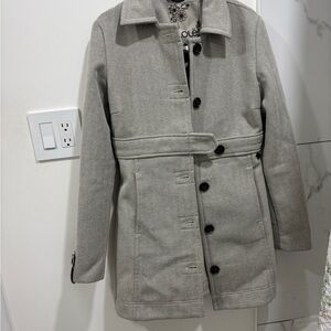 Lole Classic Gray Trench Coat